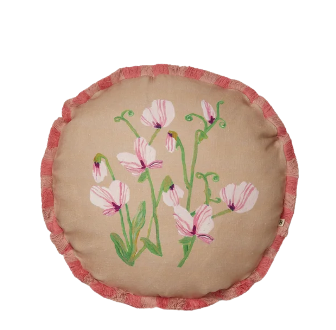 Sweet Pea | Buff | 45cm Round