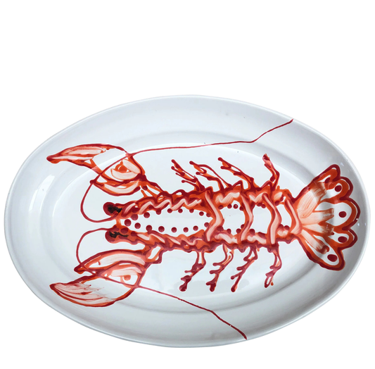 Large Oval Platter | Lobster