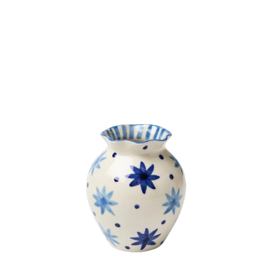 Paloma Vase | Star | Blue