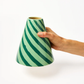 Jester Vase | Mint Swirl