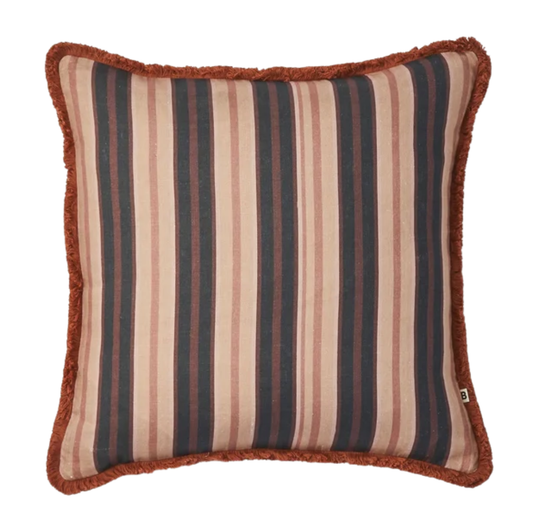 Suiting Stripe | Black + Tan | 50cm