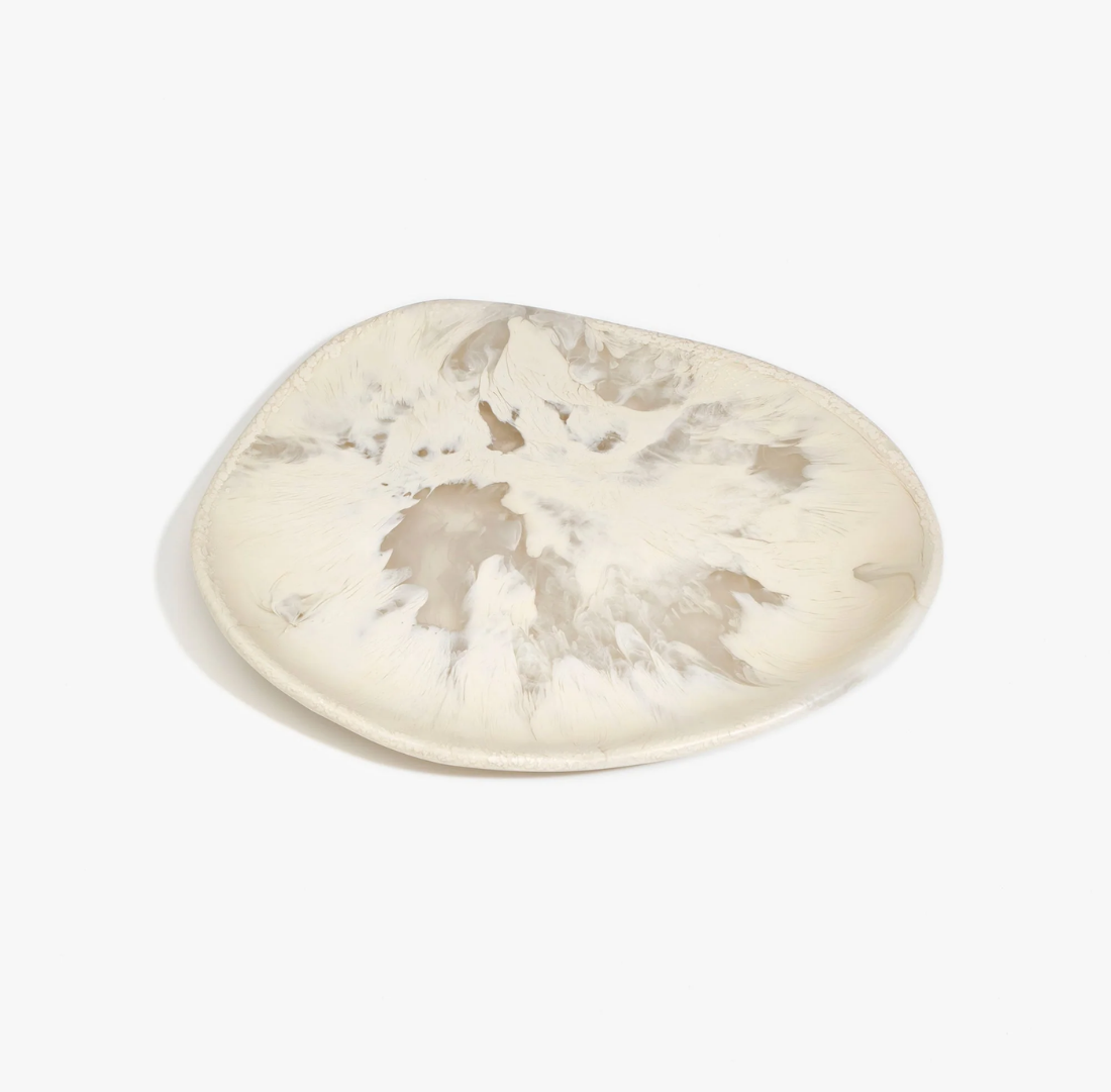 Pebble Plate | Chalk