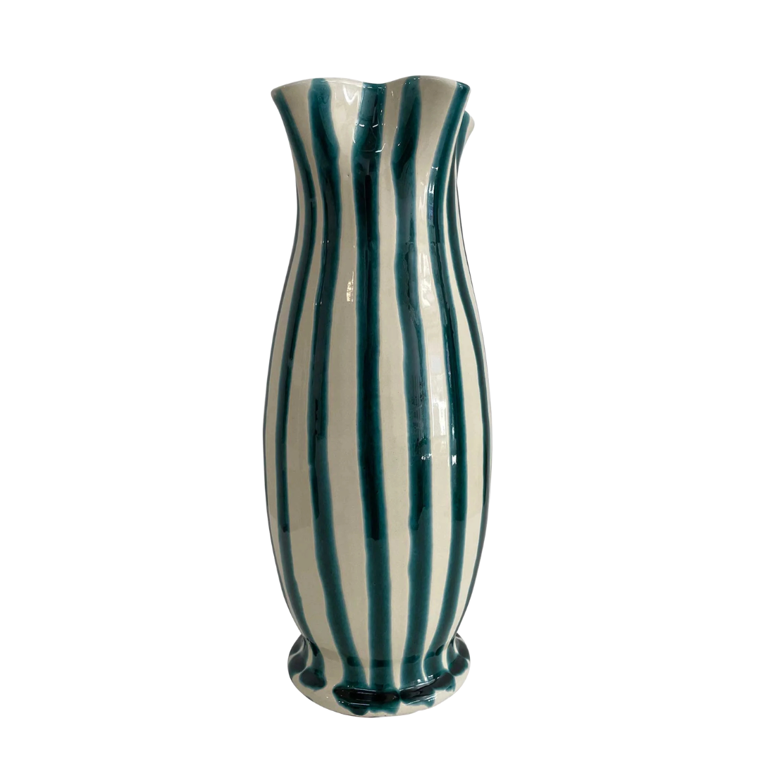 Lido Pinch Vase | Sea Green