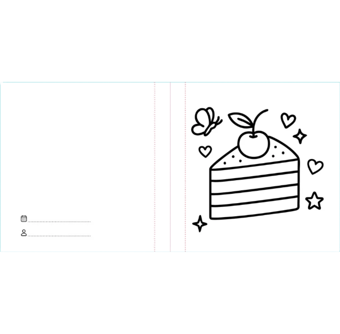 Colouring Book | Food
