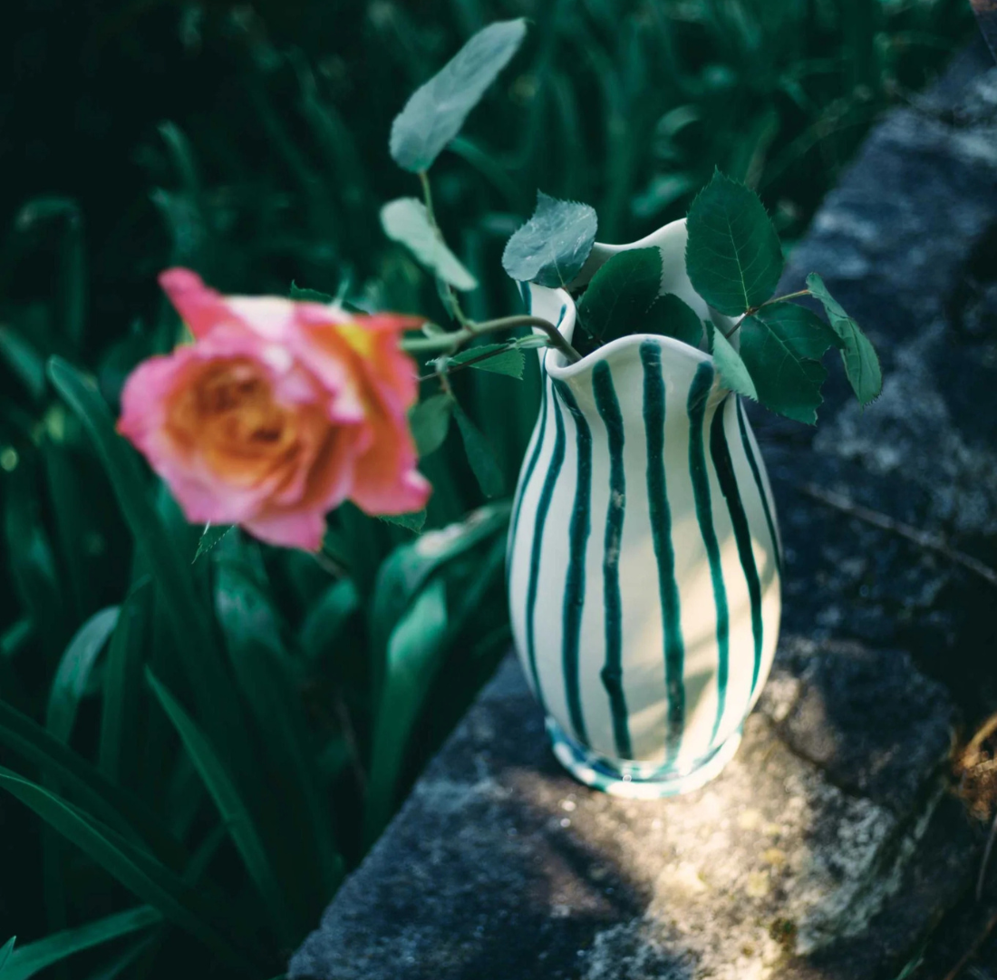 Lido Pinch Vase | Sea Green