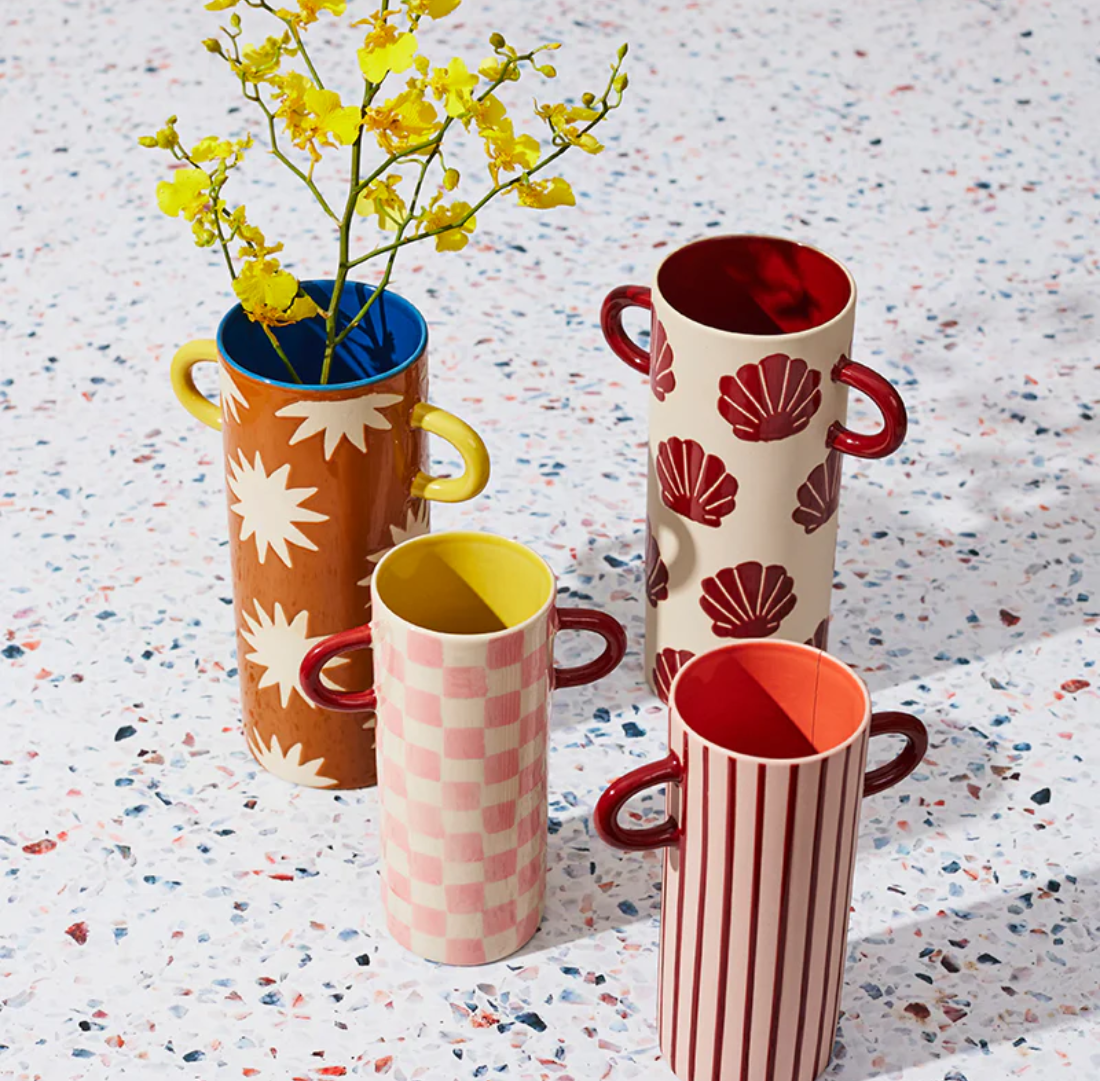 Griffe Tall Vase | Mustard Star