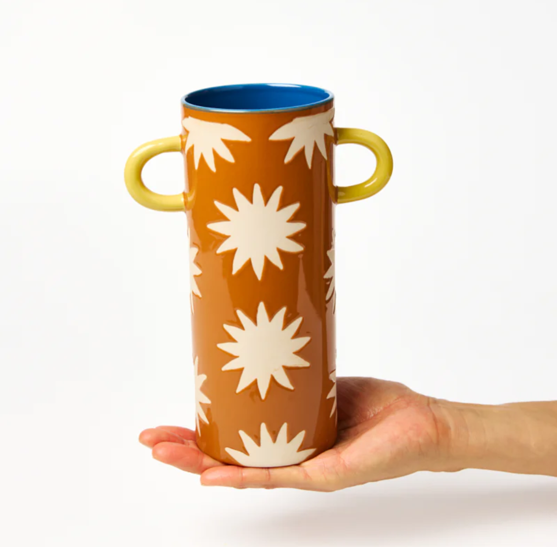 Griffe Tall Vase | Mustard Star