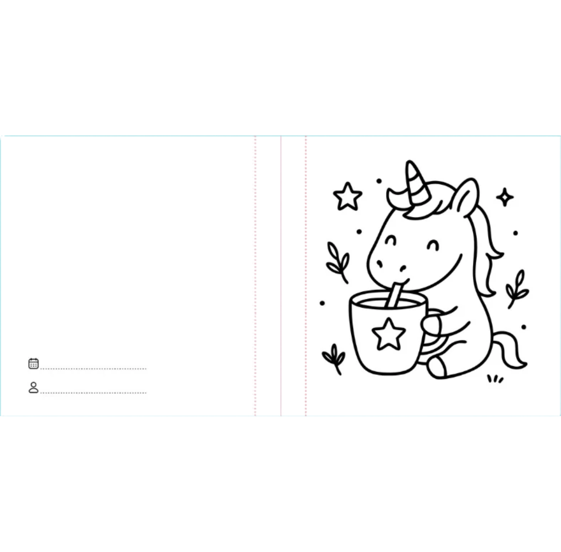 Colouring Book | Unicorns