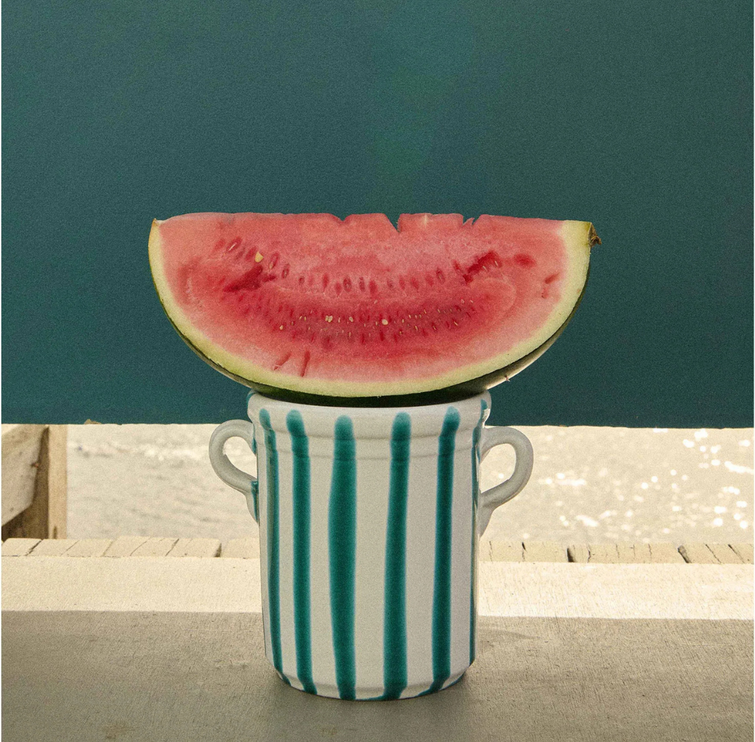 Lido Wine Cooler | Sea Green + White
