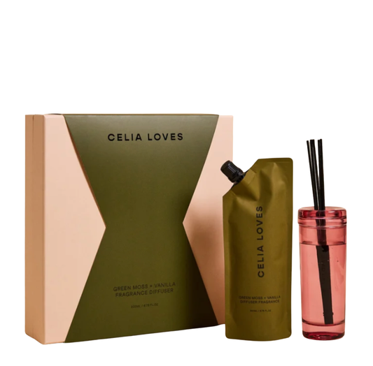 Diffuser Set | Green Moss + Vanilla | 200ml