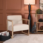 Bobbin Armchair | Oak + Linen