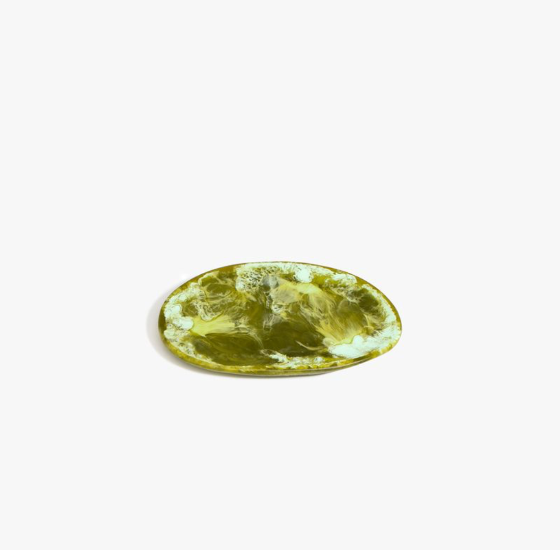 Temple Side Plate | Malachite