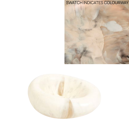 Drift Dish | Sandy Pearl | Medium