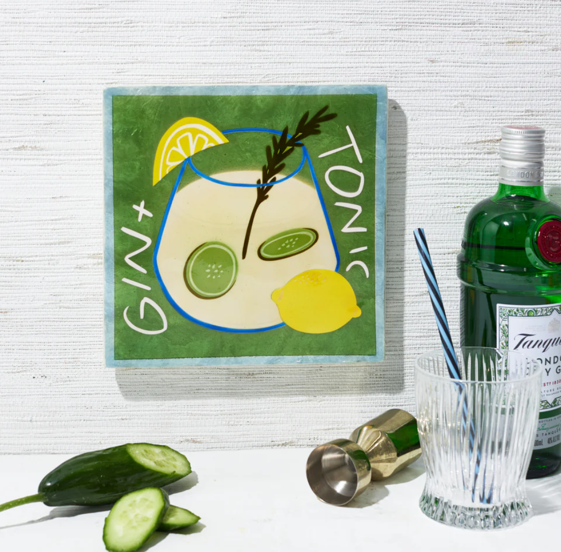 Happy Hour Gin Tile