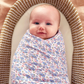 Muslin Swaddle | Liberty Blue