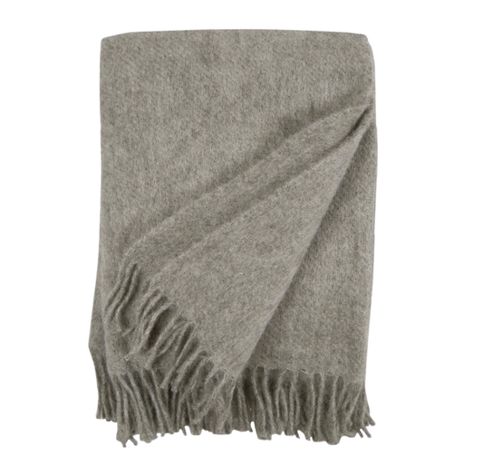 Blanket | Grey | Gotland Wool