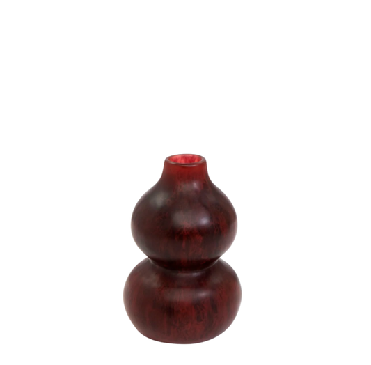 Lotus Seed Vase | Crimson