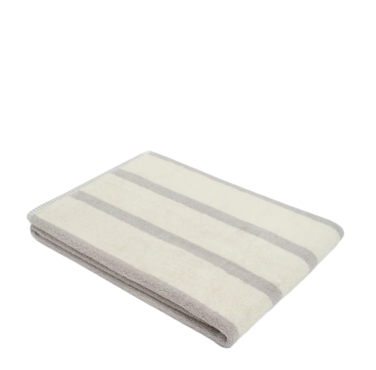 Dual Stripe Bath Towel | Butter + Stone