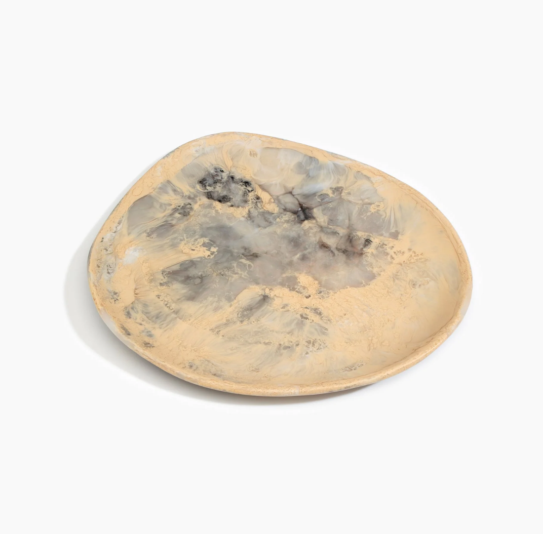 Pebble Plate | Sandy Pearl