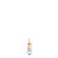 Light Blue Topaz Gemstone | 18k Gold Vermeil