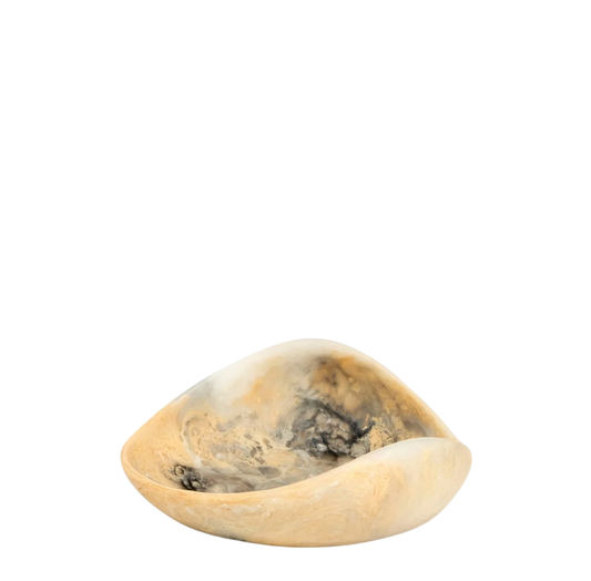 Leaf Bowl | Sandy Pearl | Small