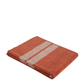 Dual Dash Bath Towel | Terracotta + Stone