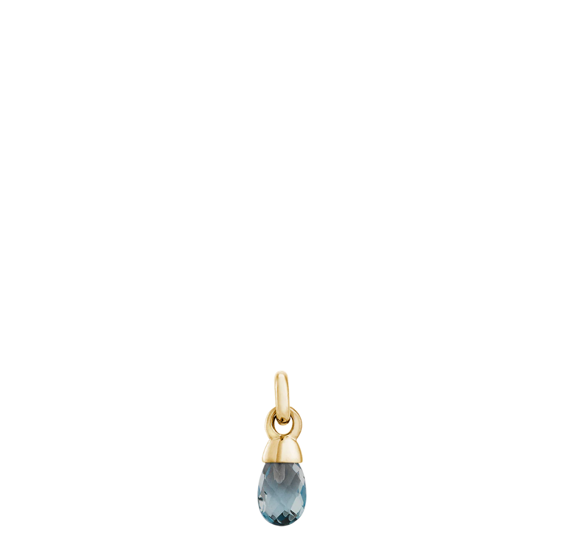 London Blue Topaz Gemstone | 18k Gold Vermeil