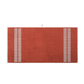 Dual Dash Bath Towel | Terracotta + Stone