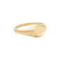 Align Signet Ring | 18k Gold Vermeil