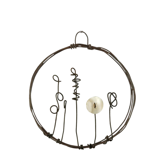 Metal Wreath | Flowers