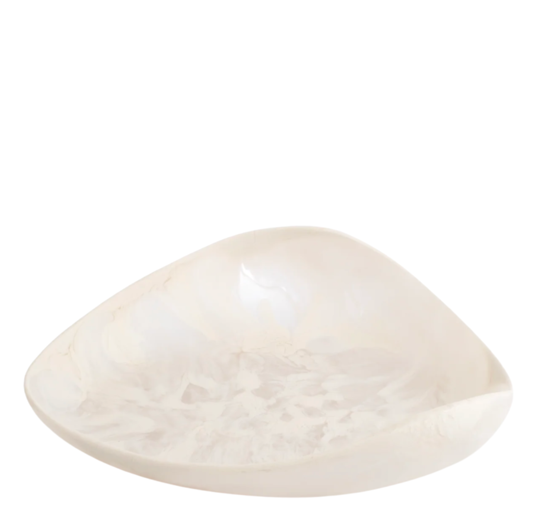 Leaf Bowl | Chalk | Large