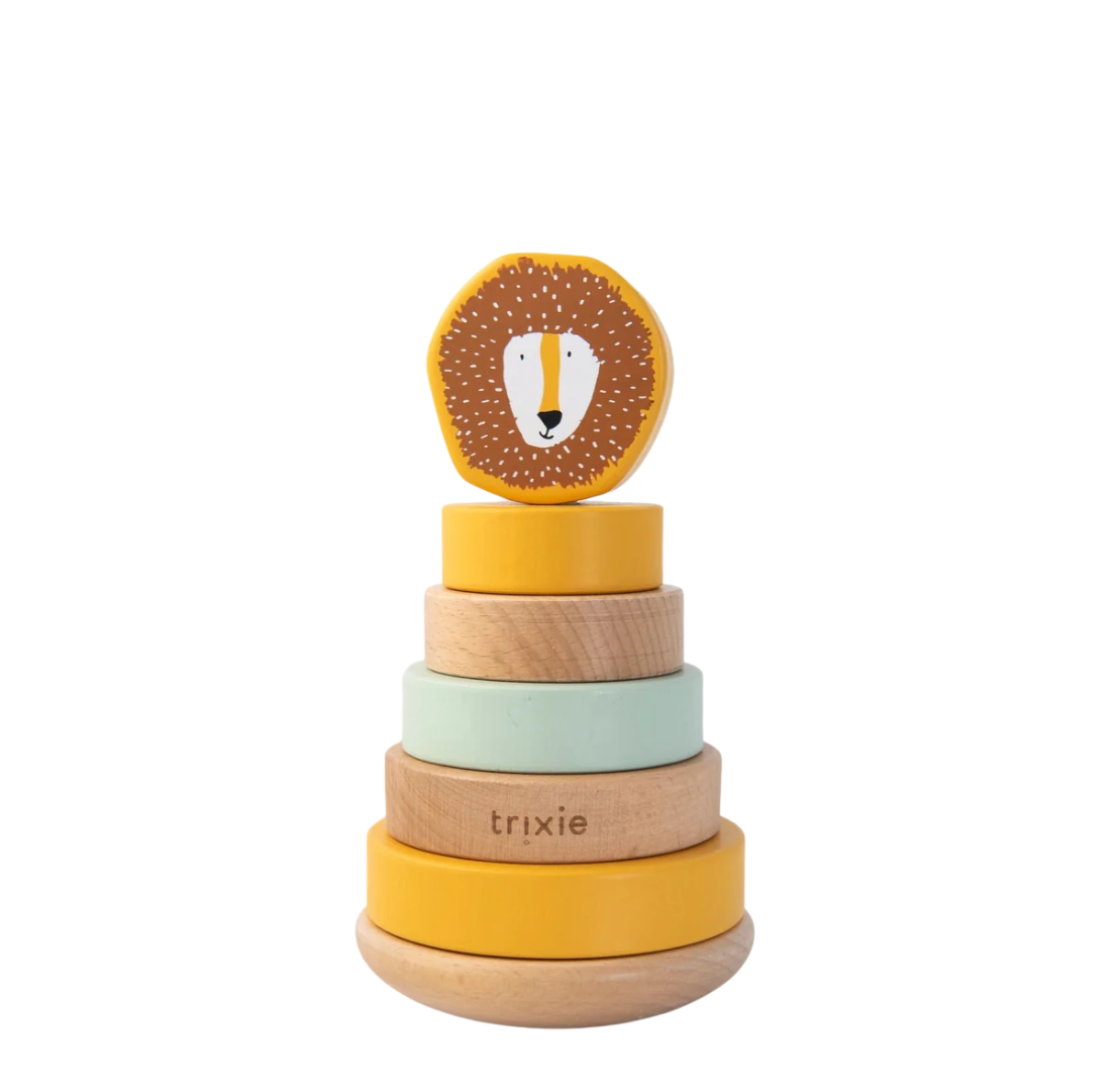 Wooden Stacking Toy | Mr Lion