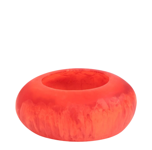 Flat Rock Vase | Lychee