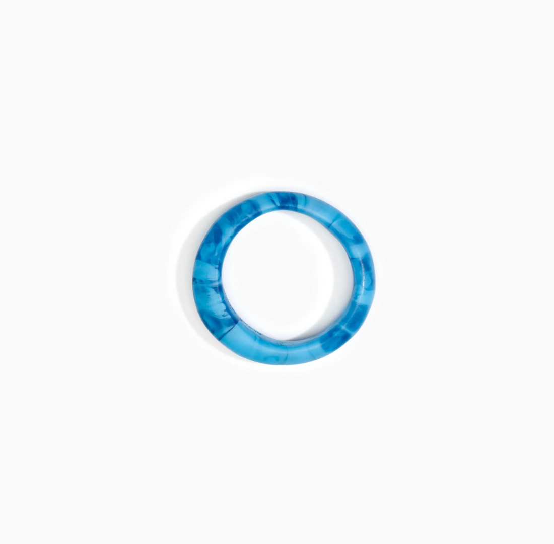 Small Organic Bangle | Sky