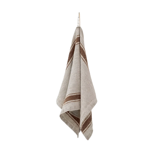 Kitchen Towel | Mocca Stripe