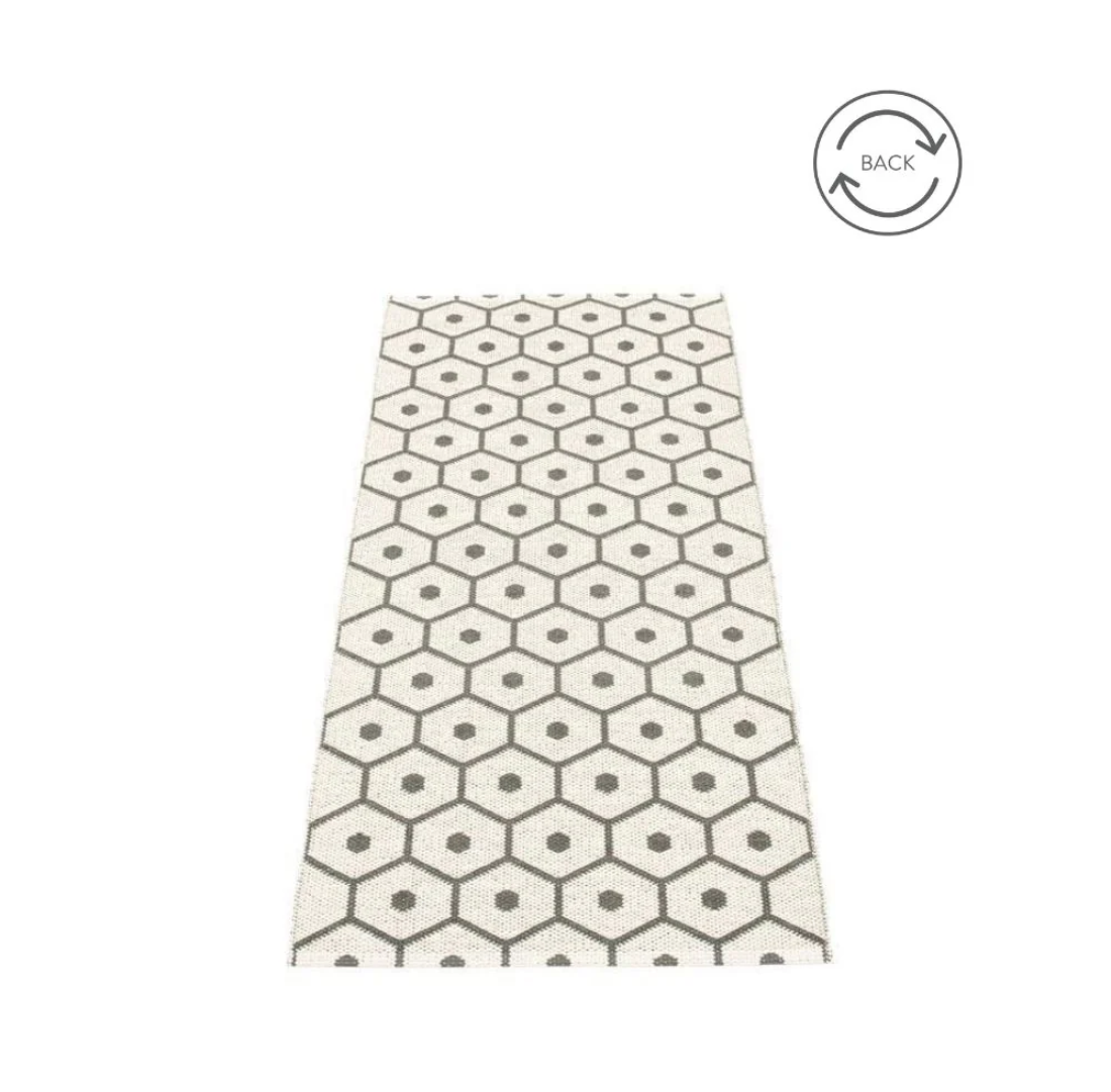 Honey Rug | Charcoal | 70 x 100cm