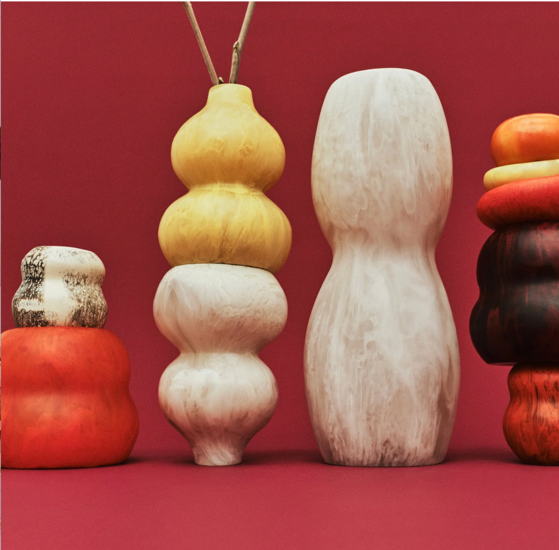 Lotus Seed Vase | Chalk