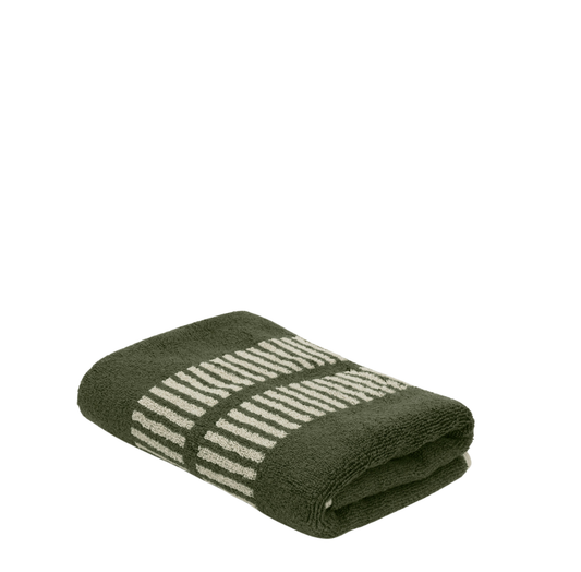 Hand Towel | Dual Dash  | Forest + Sage