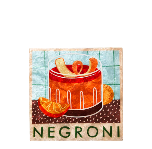 Happy Hour Negroni Tile