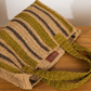 Stripe Raffia Bag | Olive