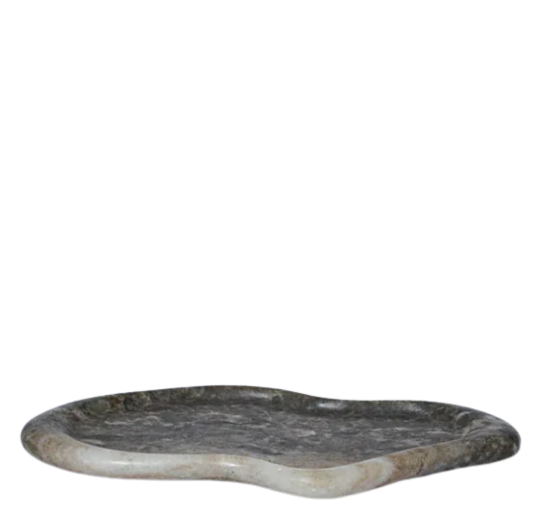 Marble Puddle Tray | Biscotti