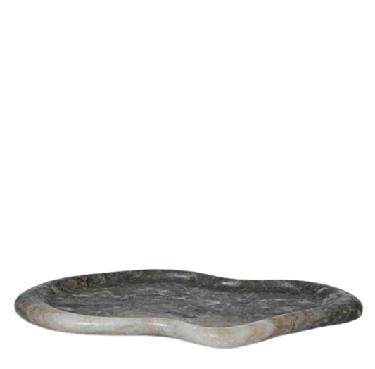 Marble Puddle Tray | Biscotti