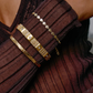 Atlas Gold Bracelet