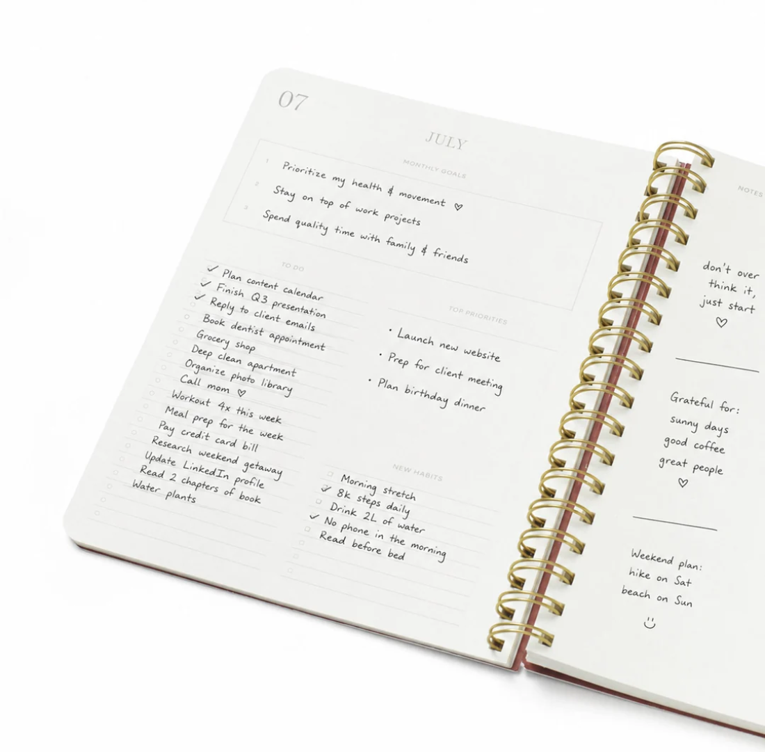 2027 Weekly Diary | Growing My Year