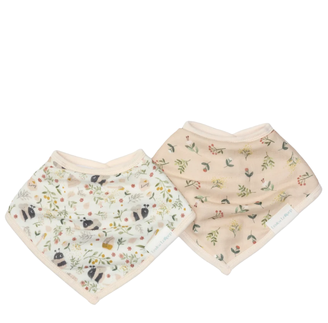 Bandana Bib | Bumble Bees | Set 2