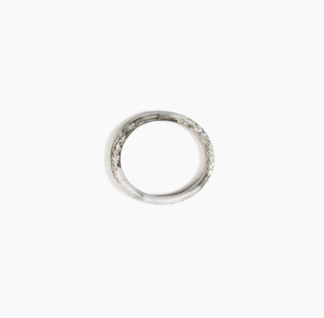 Wishbone Bangle | Granite