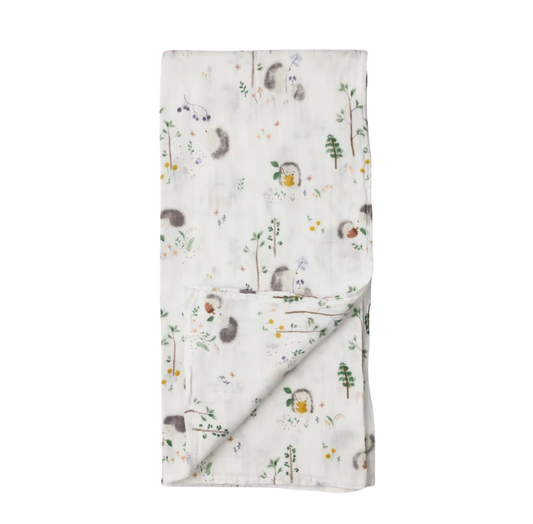 Muslin Swaddle | Hedgehogs