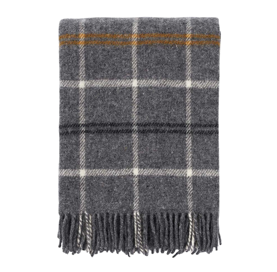 Klippan Tartan Brushed Wool Blanket