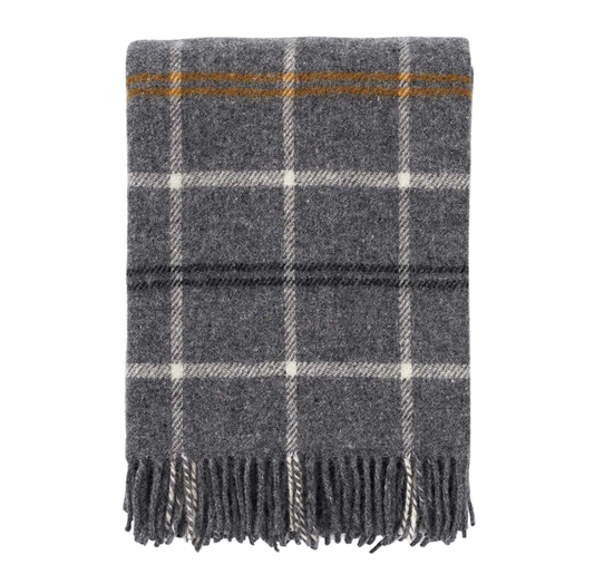 Klippan Tartan Brushed Wool Blanket