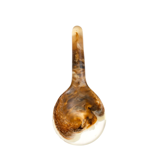 Large Round Spoon | Light Horn